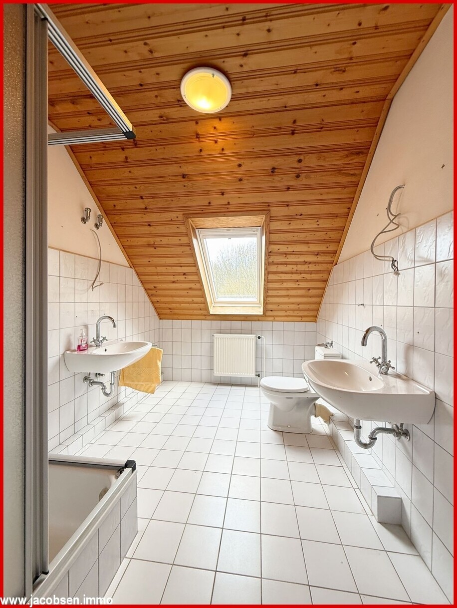 Badezimmer im Dach