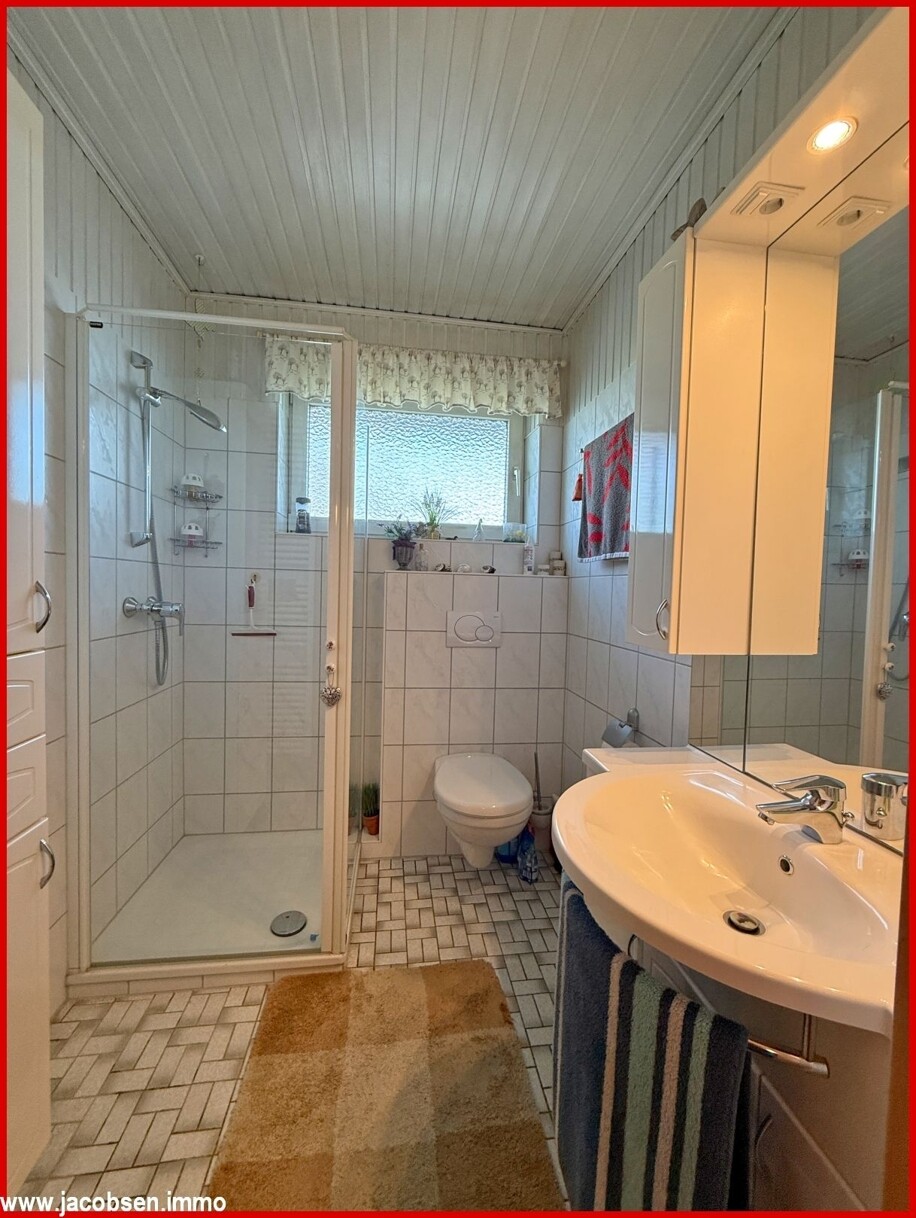 Duschbad im Erdgeschoss