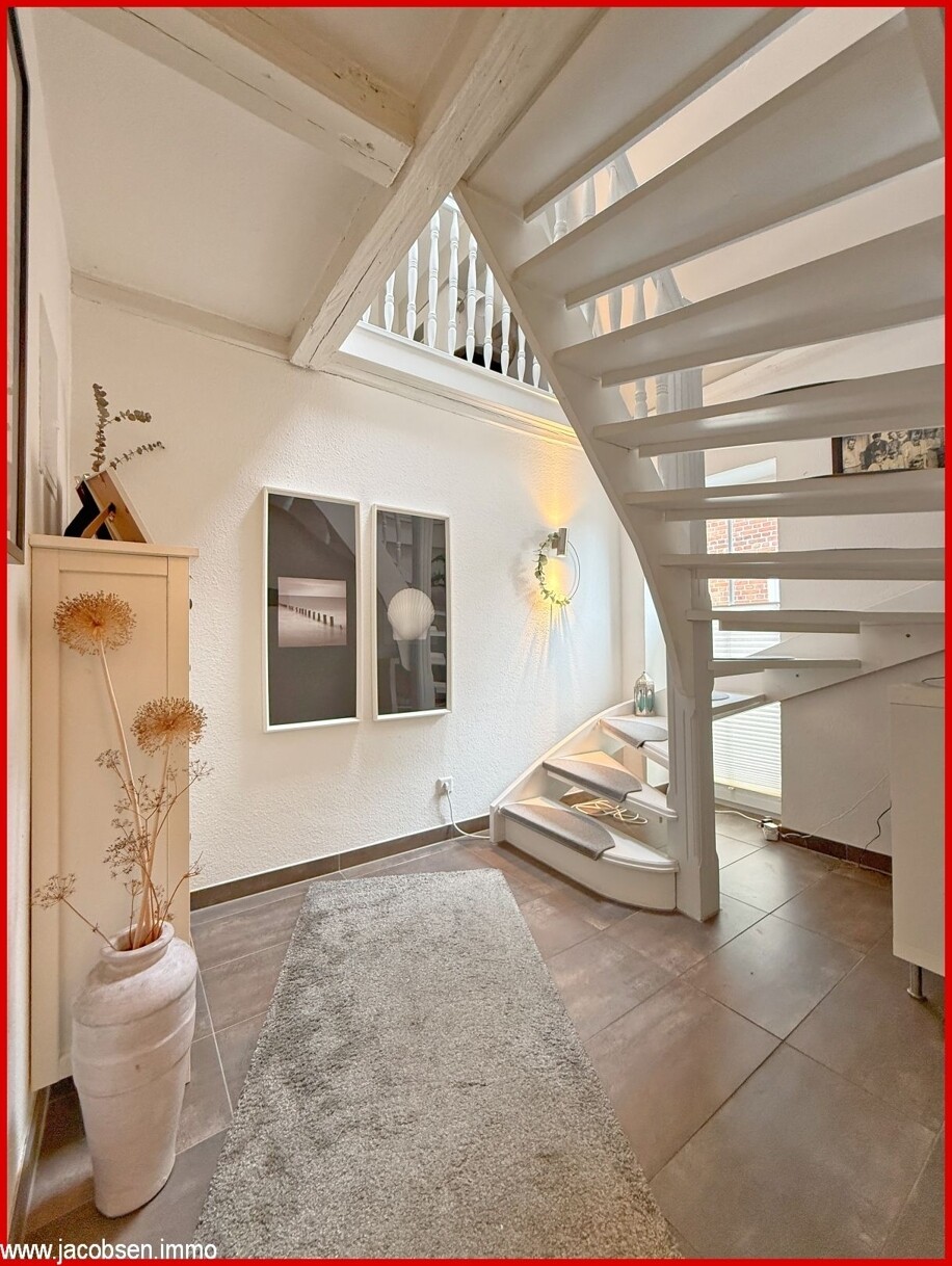 Treppe ins Dachgeschoss