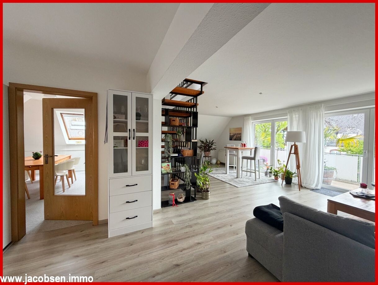 Blick ins Wohnzimmer