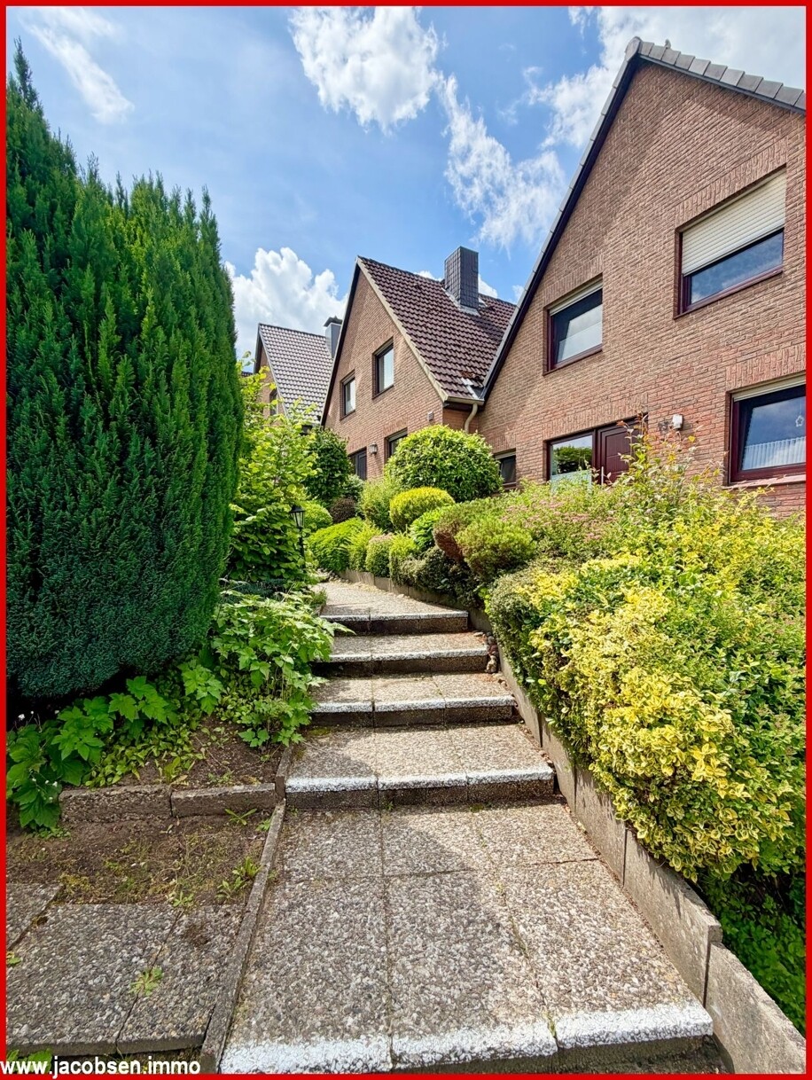 Zuwegung zum Haus