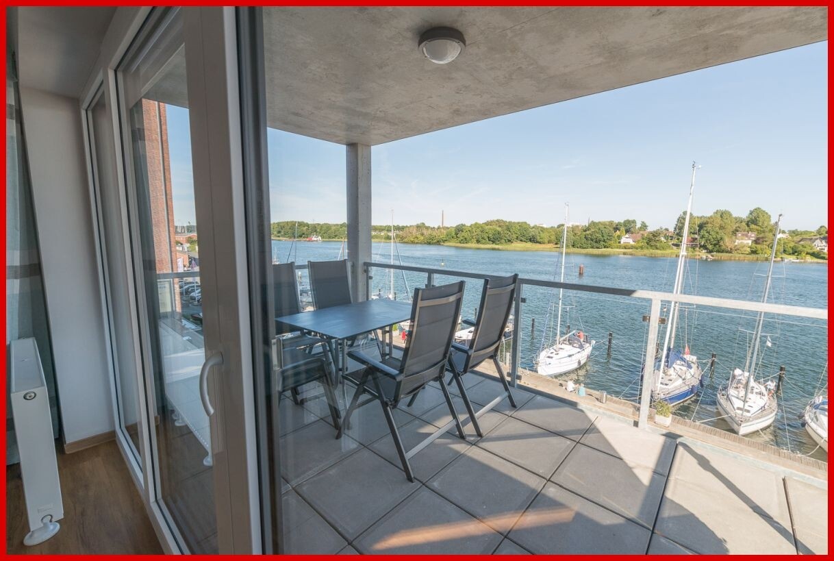 Apartement - Blick auf den Balkon