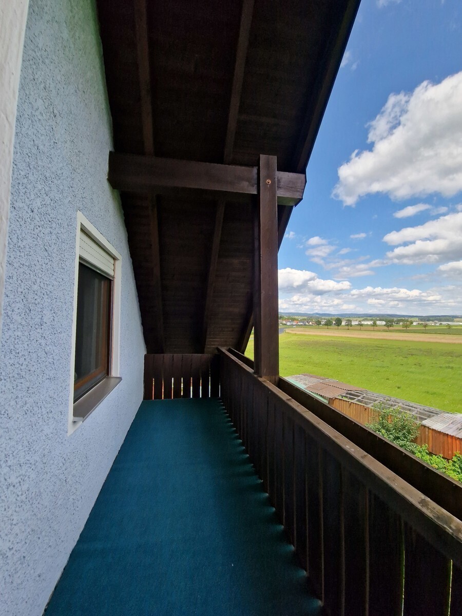 Balkon mit tollem Blick