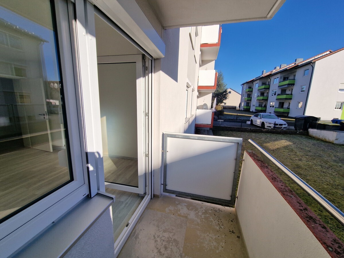 Sonniger Balkon