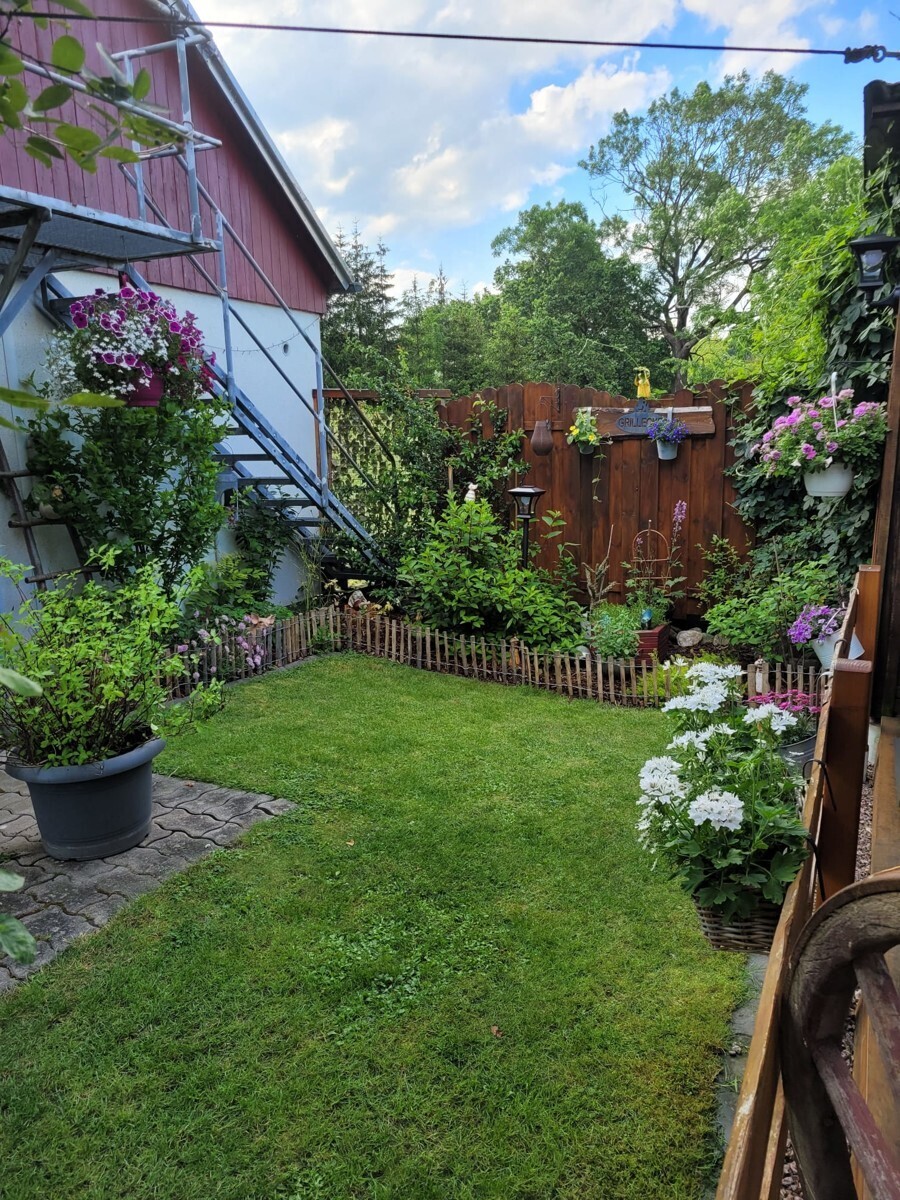 Stauraum der Garage