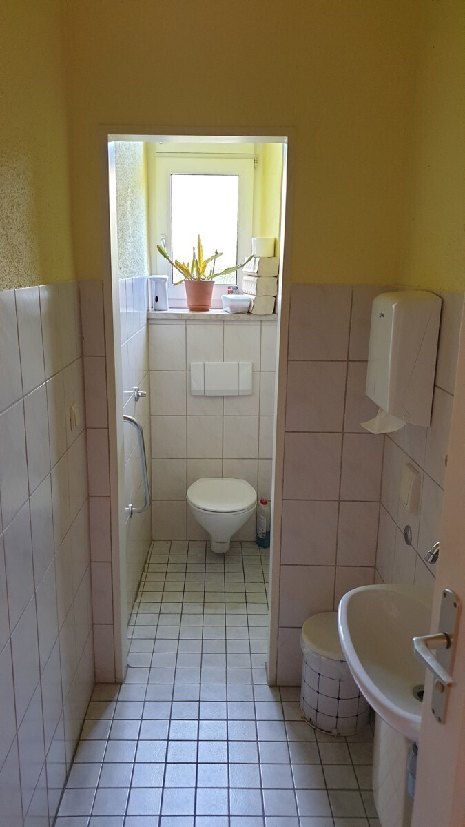 Ein WC der Praxis