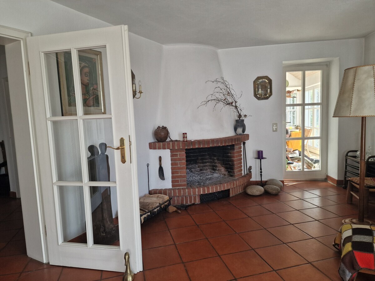 Stimmungsvoller Kamin