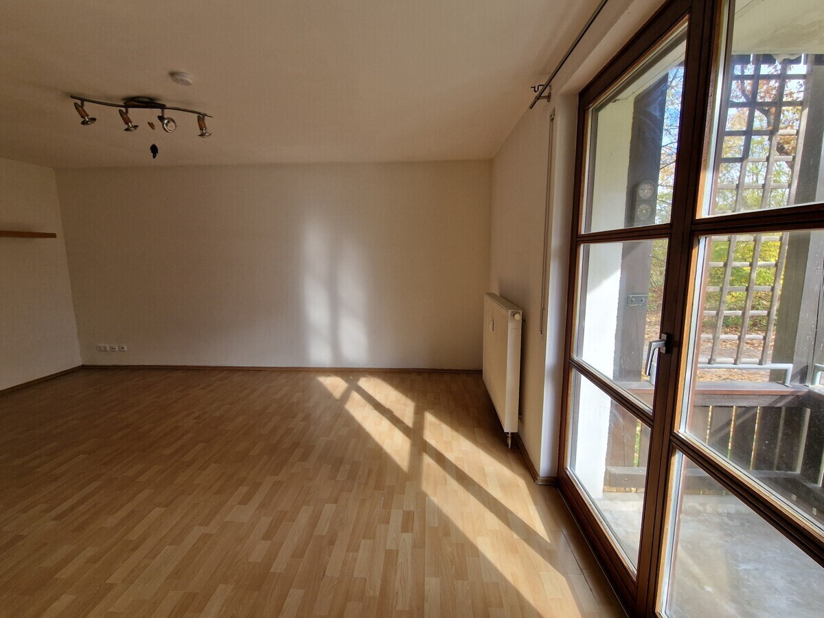 Große Fensterfläche