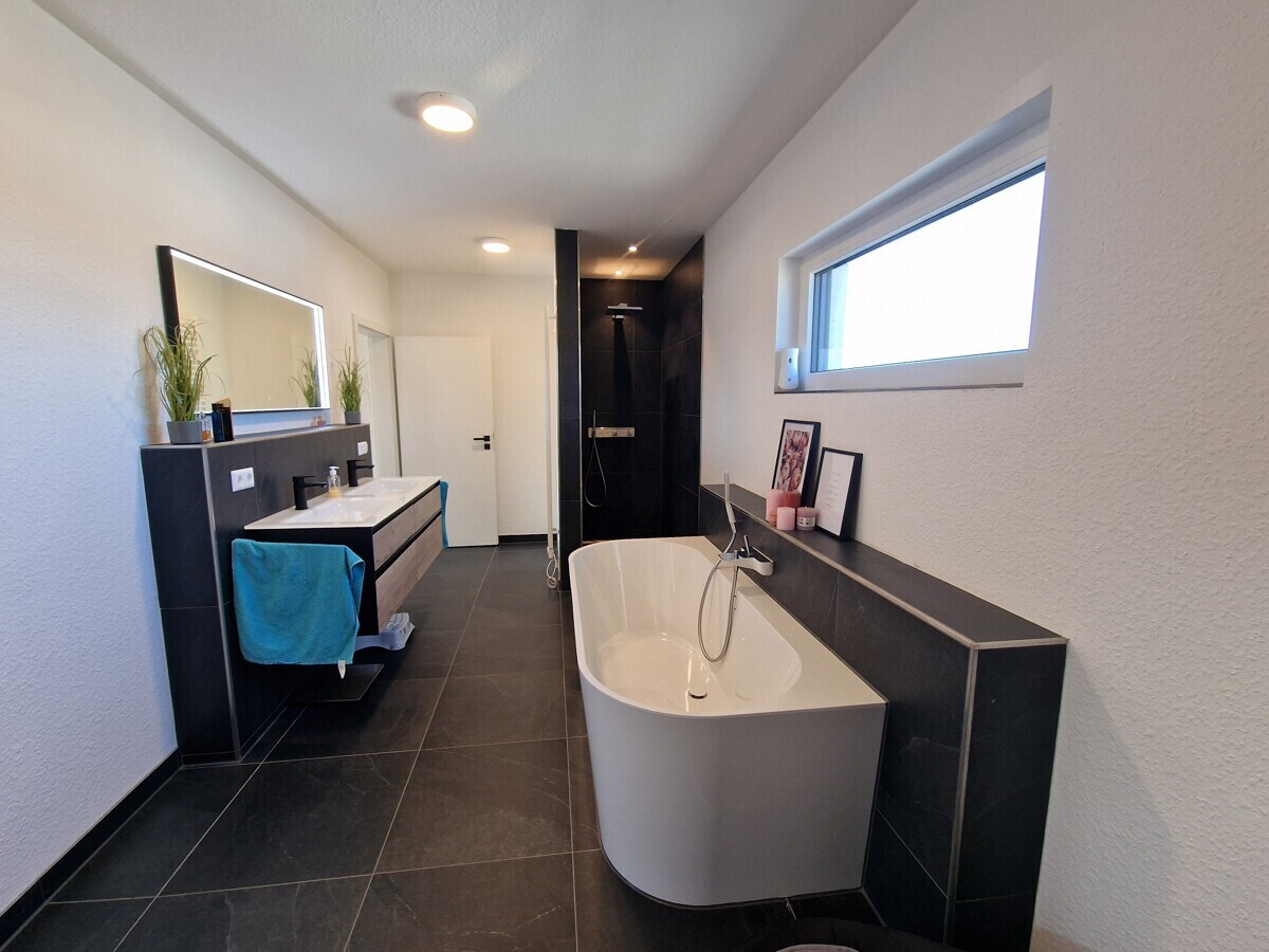 Blick Richtung Dusche