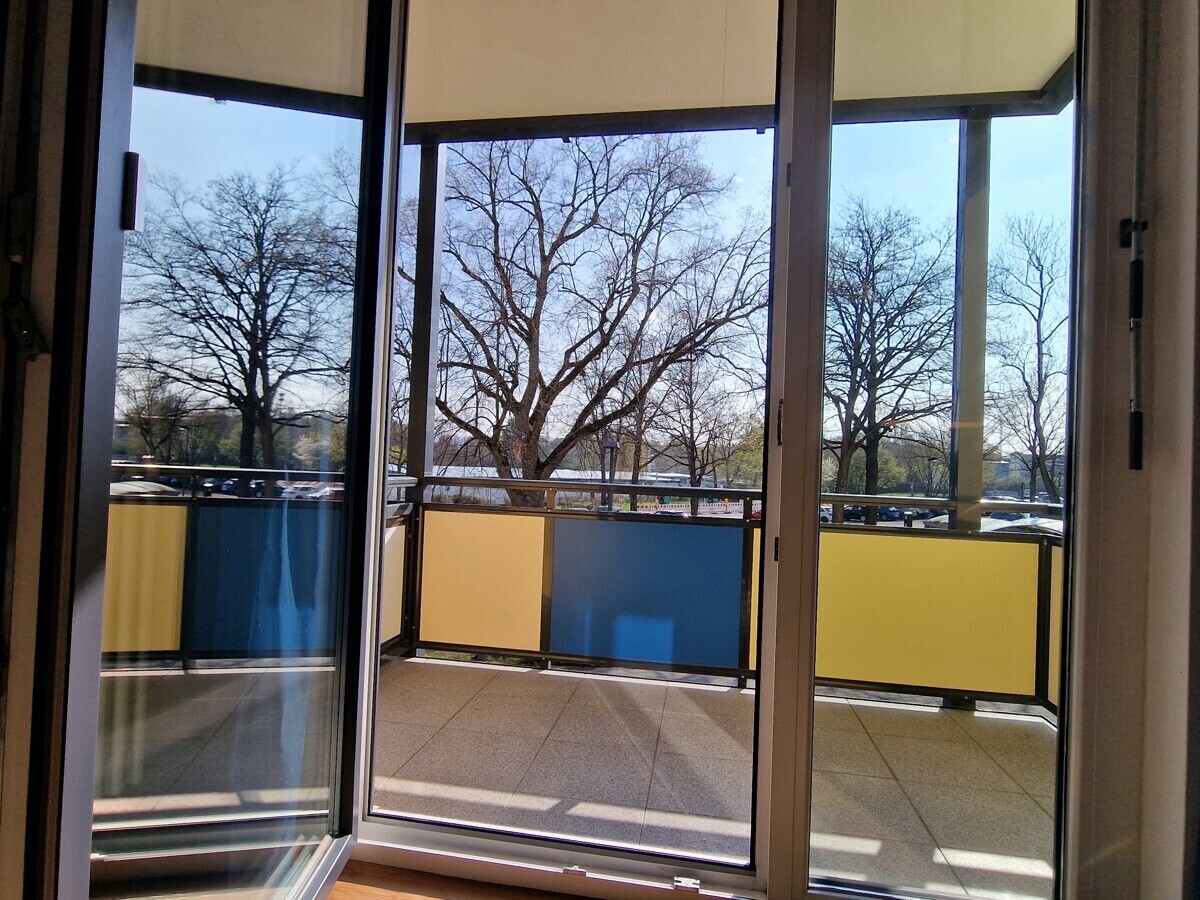 Geschützter Balkon
