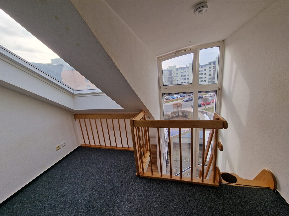 Blick zur Loggia