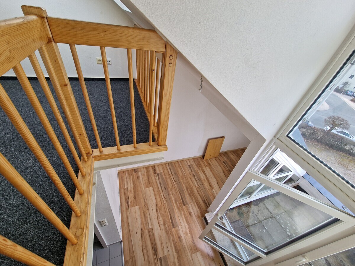 Blick von der Treppe