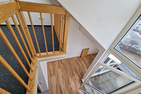 Blick von der Treppe
