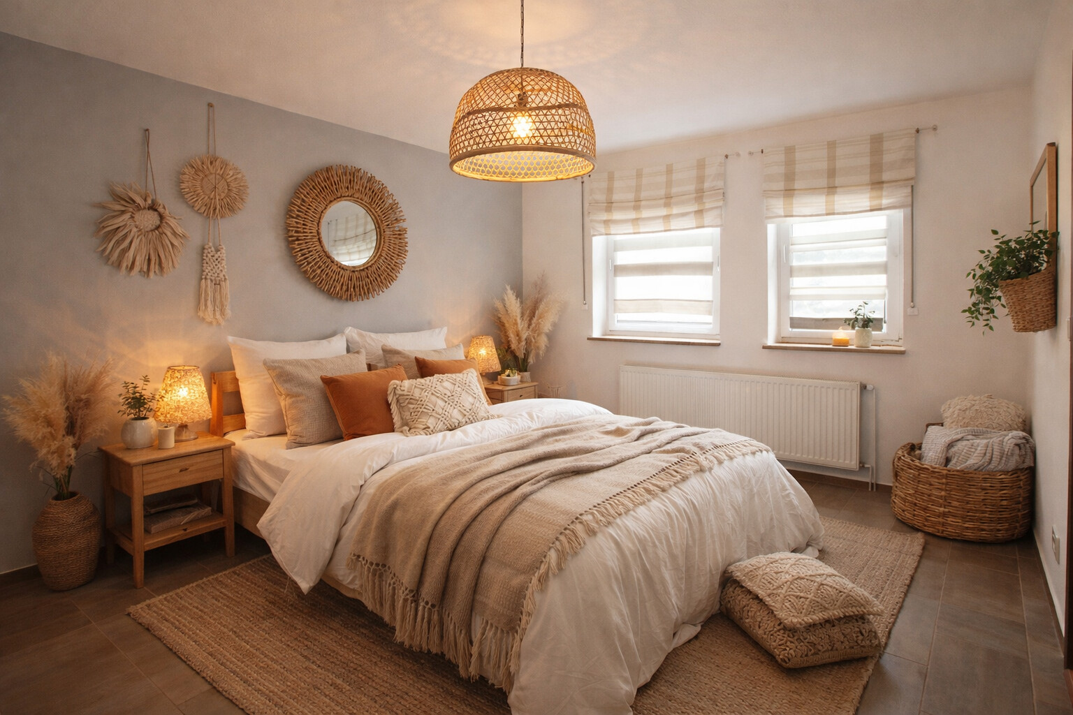 Einrichtungsbeispiel Schlafzimmer