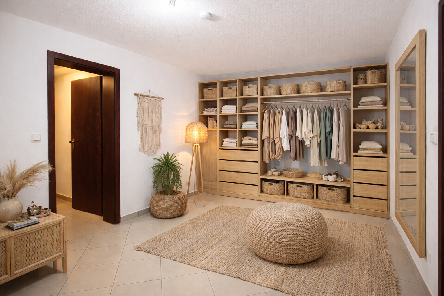 Einrichtungsbeispiel Durchgangszimmer