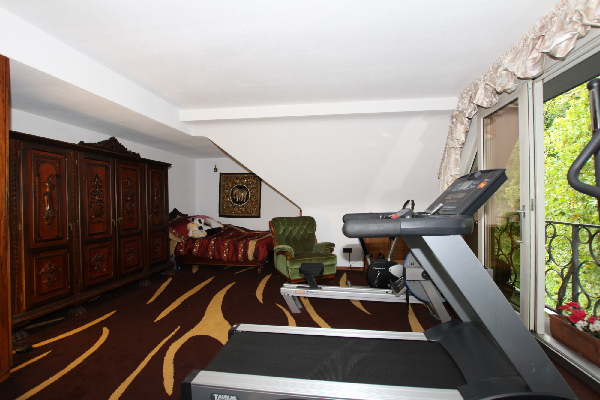 Fitnessraum Dachgeschoß
