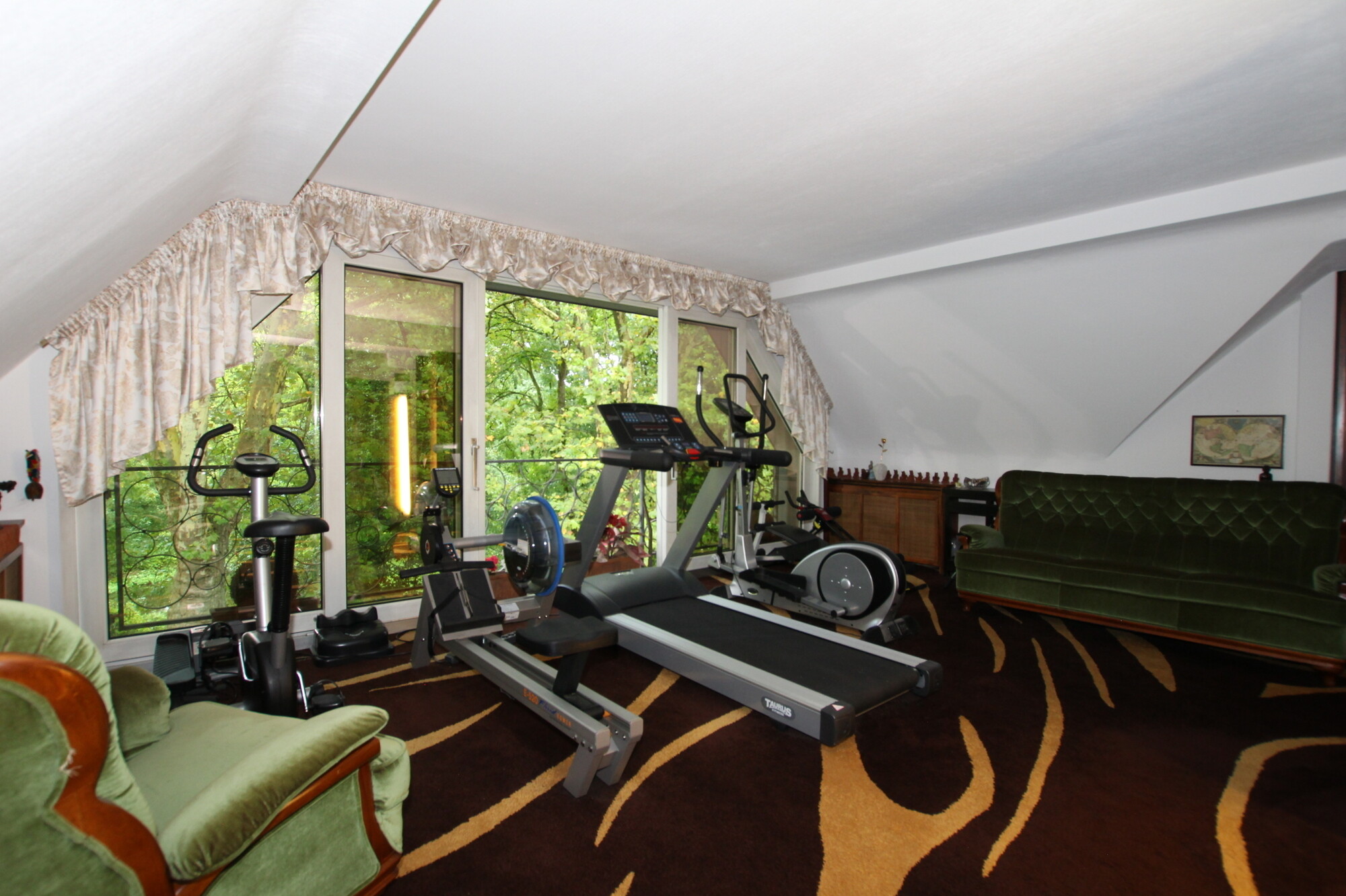 Fitnessraum Dachgeschoß