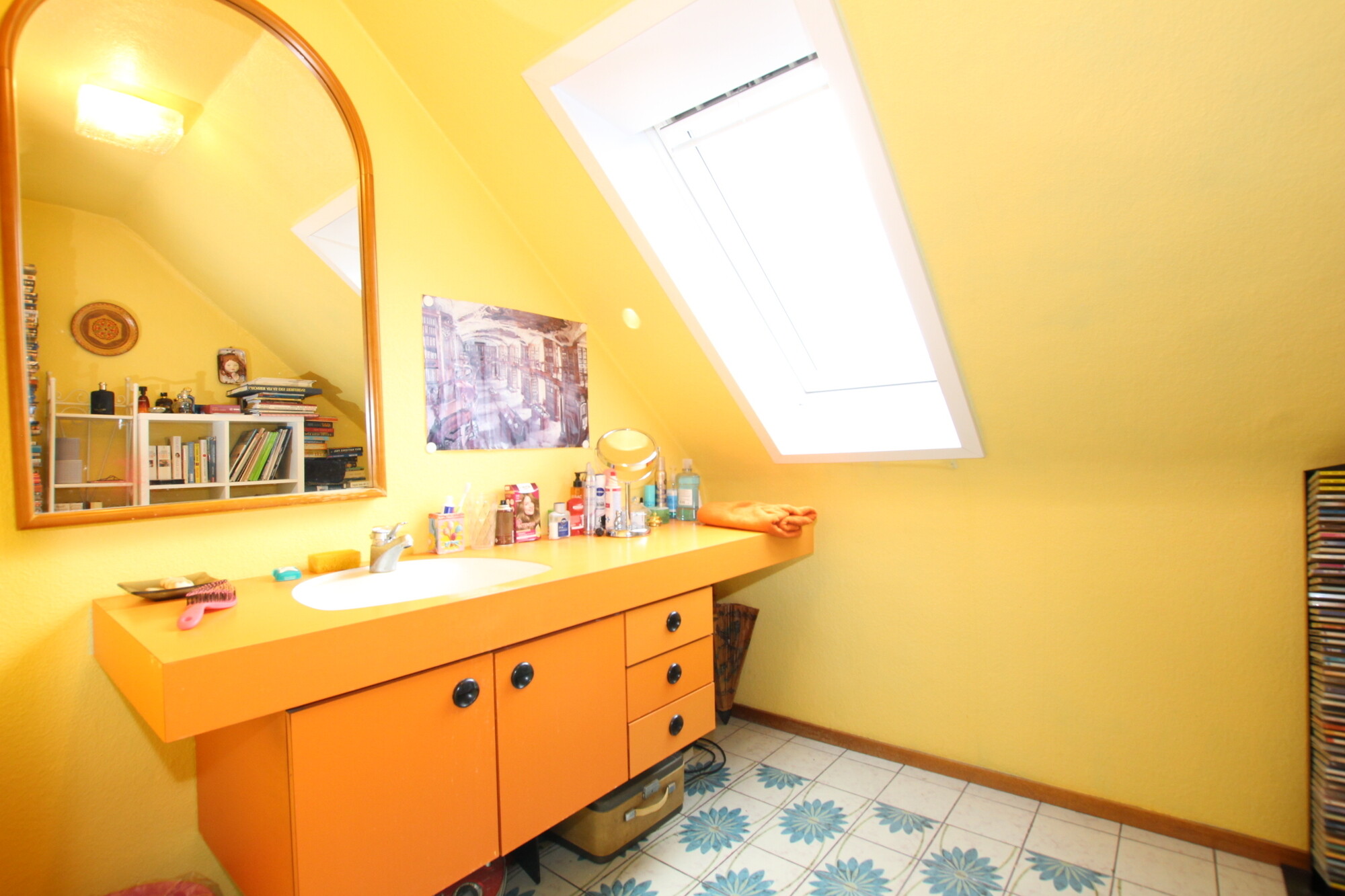 Badezimmer Dachgeschoß