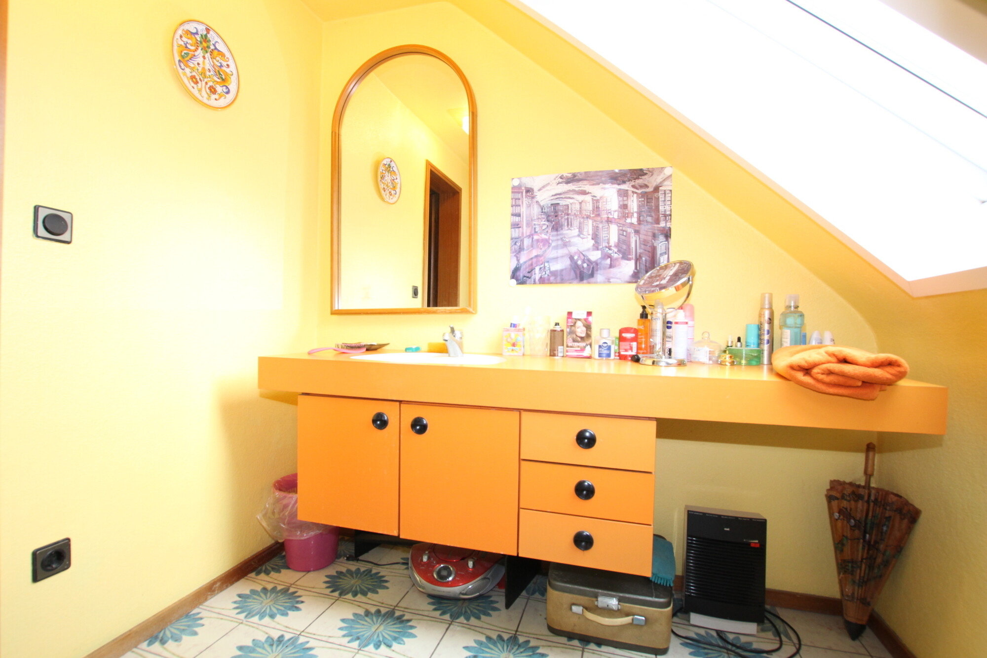 Badezimmer Dachgeschoß