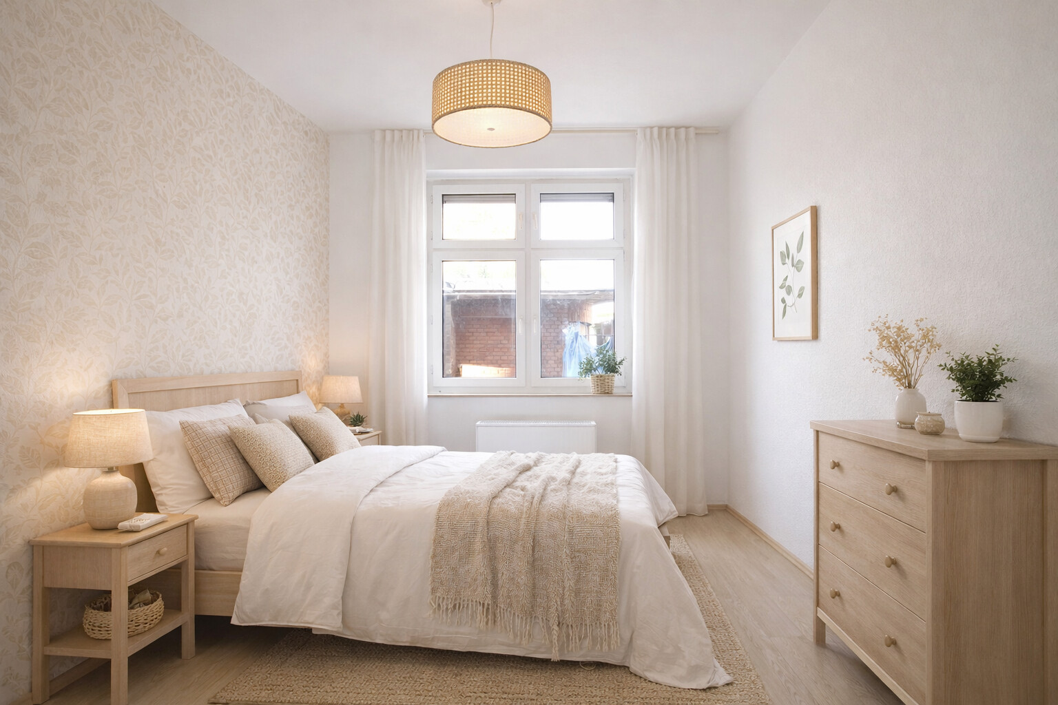 Einrichtungsbeispiel Schlafzimmer