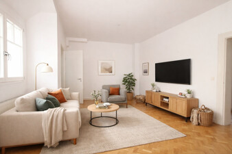 Einrichtungsbeispiel Wohnzimmer