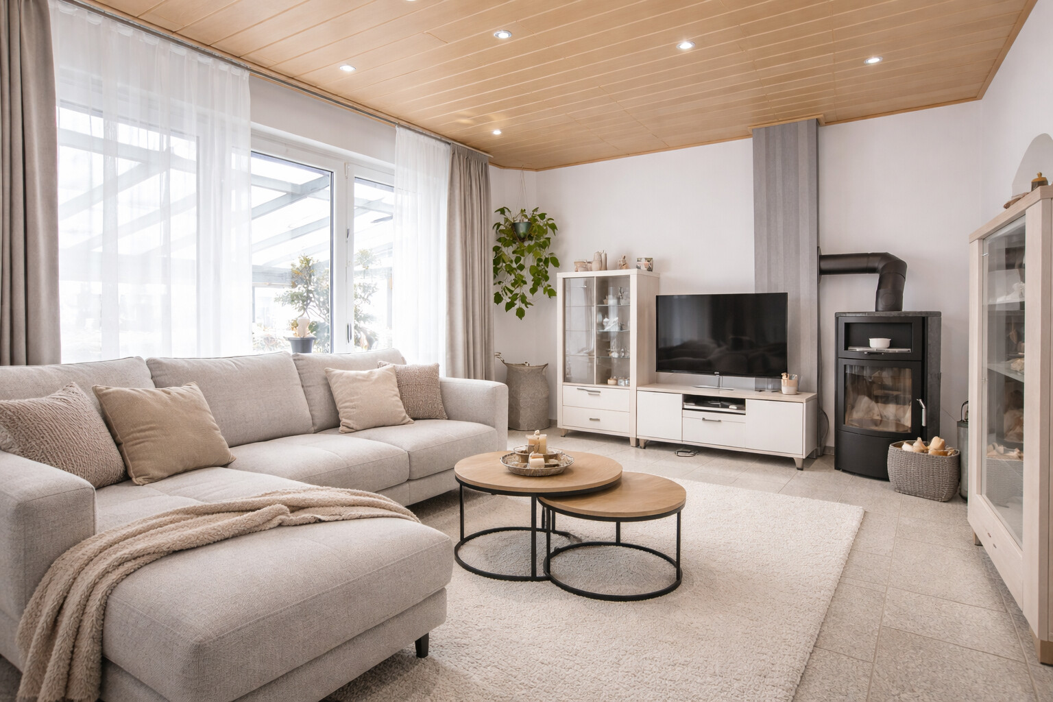Einrichtungsbeispiel Wohnzimmer