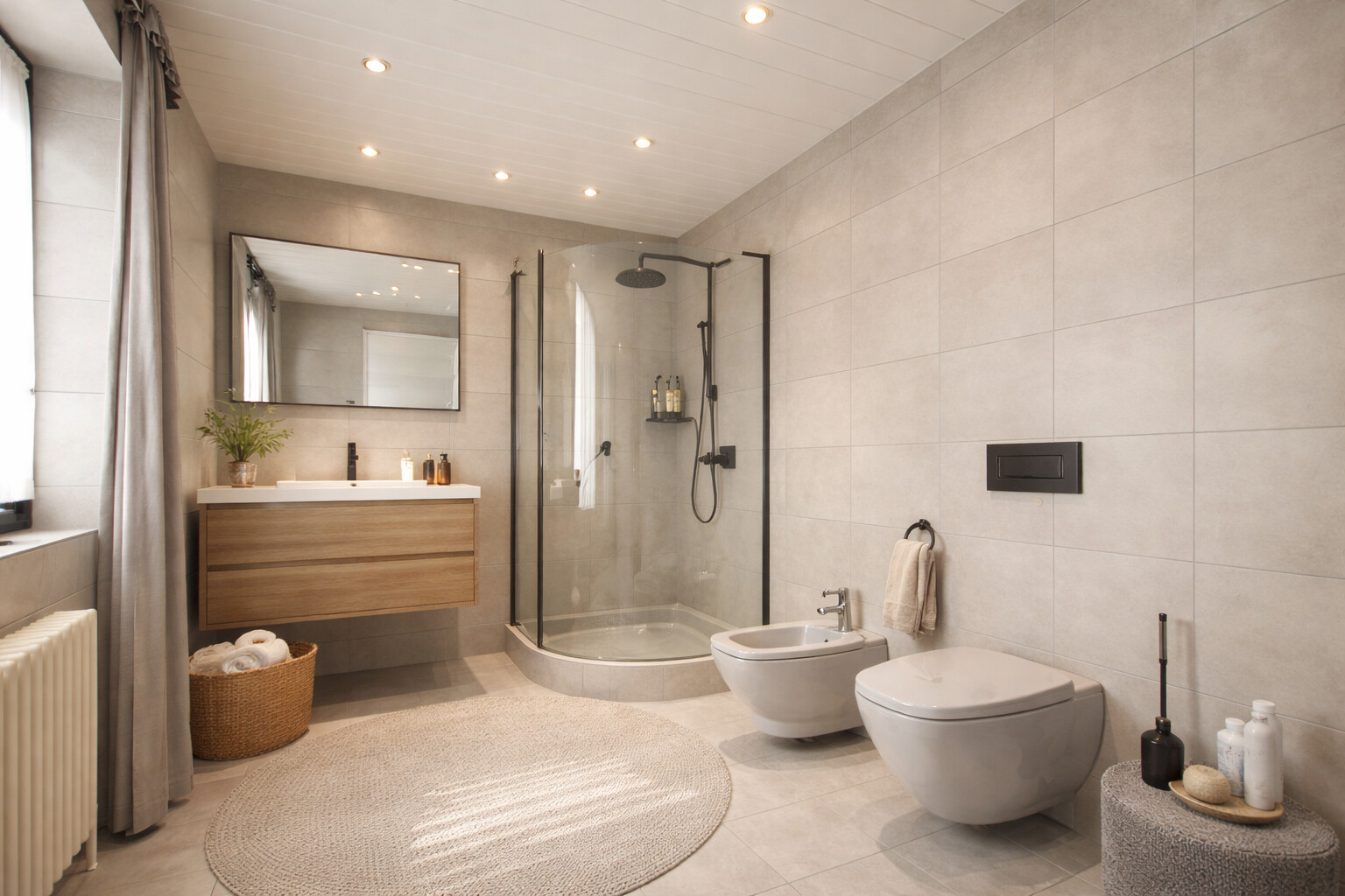 Einrichtungsbeispiel Badezimmer