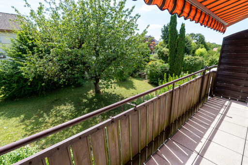 Balkon Obergeschoss rechts