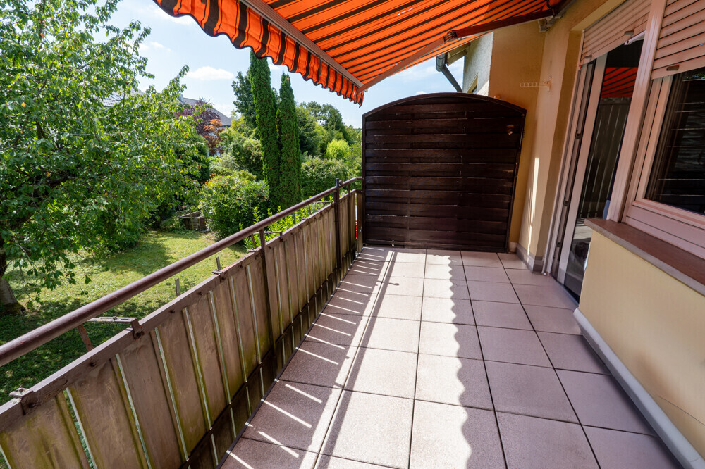 Balkon Obergeschoss rechts