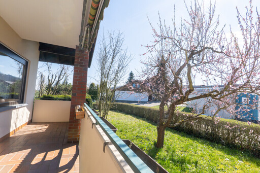 Balkon Süd-West Erdgeschoss