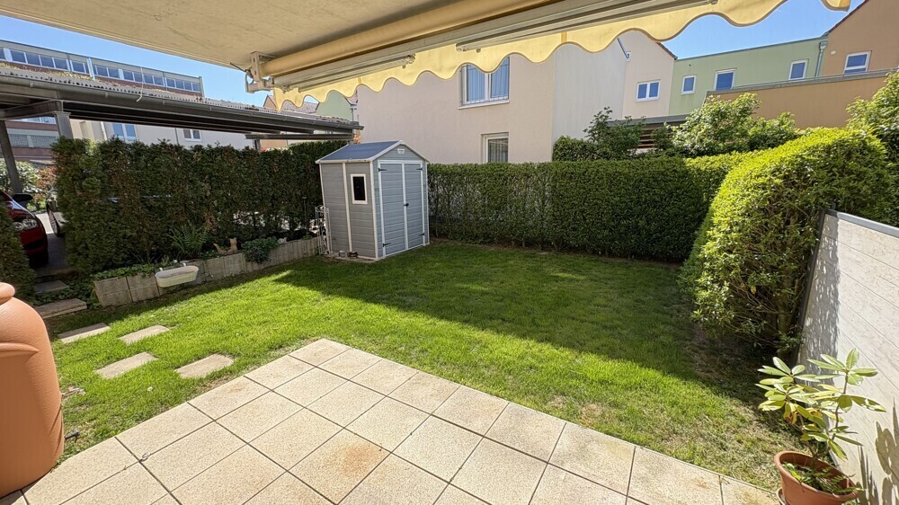 Terrasse und Garten