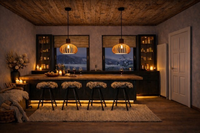 Visualisierung Küche Apartment Erdgeschoss
