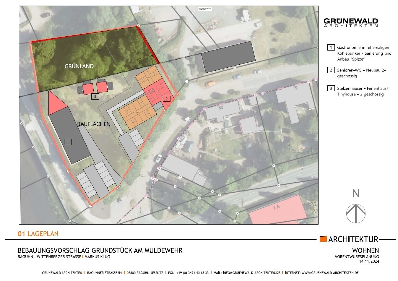 Bebauungsvorschlag - 01 Lageplan