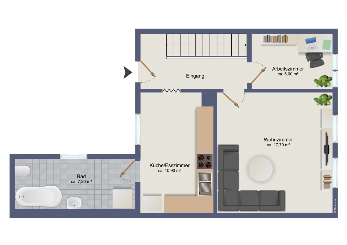 Grundriss Erdgeschoss