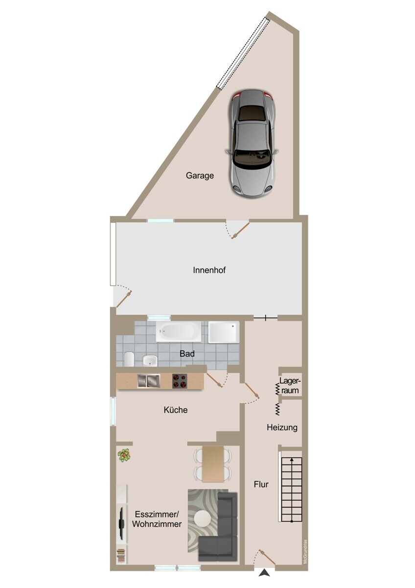 Grundriss Erdgeschoss