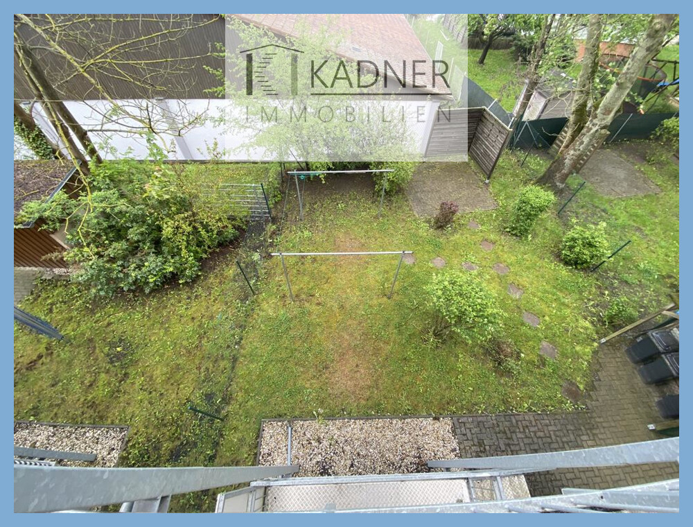 Blick vom Balkon