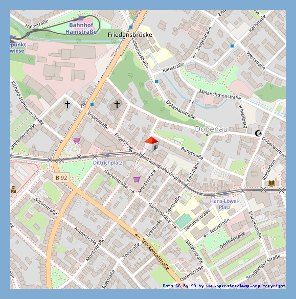Lageplan WE Körnerstr. 2