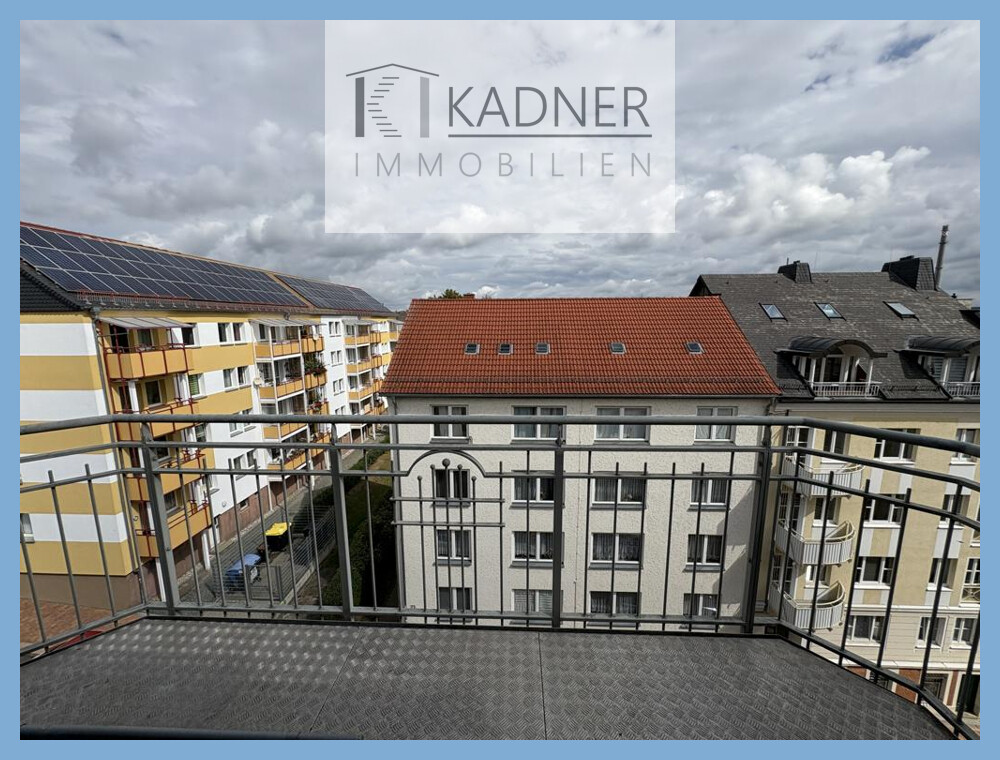 Balkon an Küche