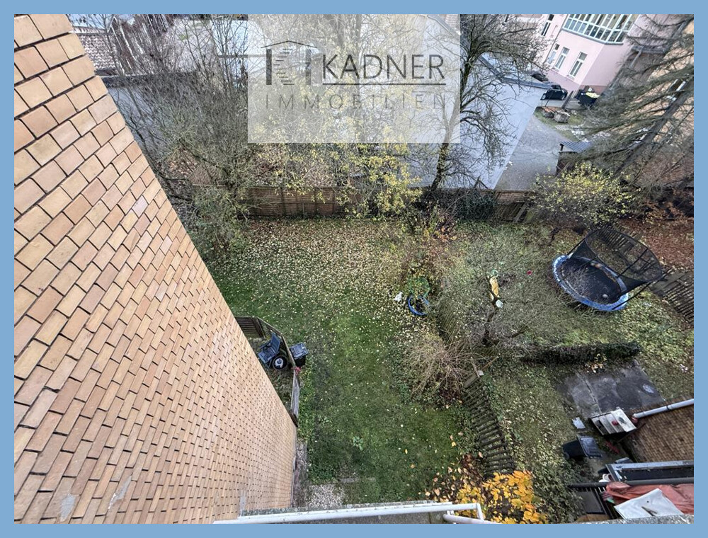 Blick vom Balkon