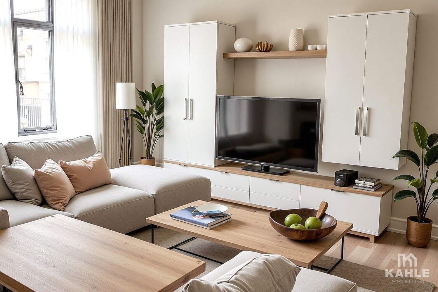 Wohnbeispiel Wohnzimmer