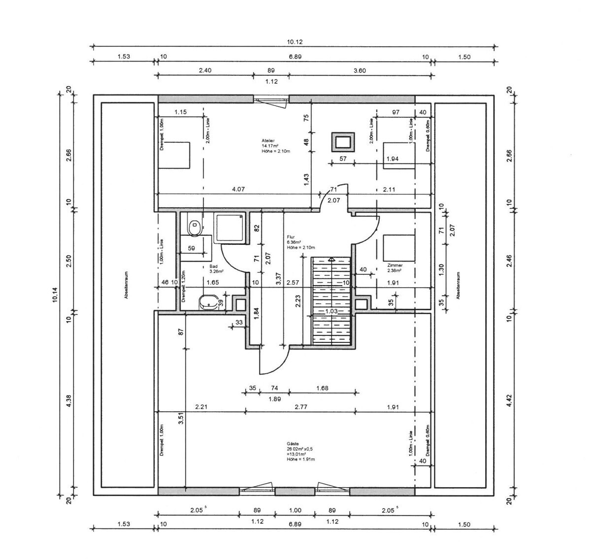Grundriss DG