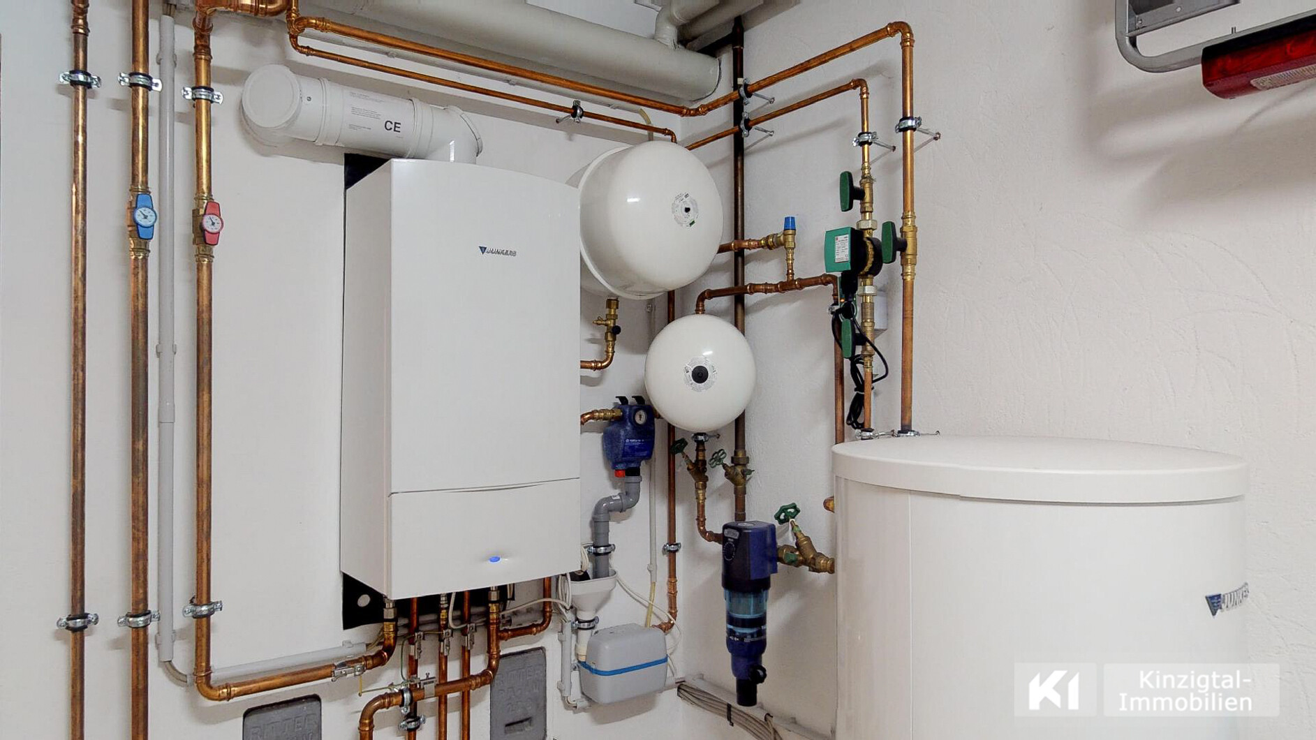 ... modernisierter Wärmeerzeuger (Junkers 2014)