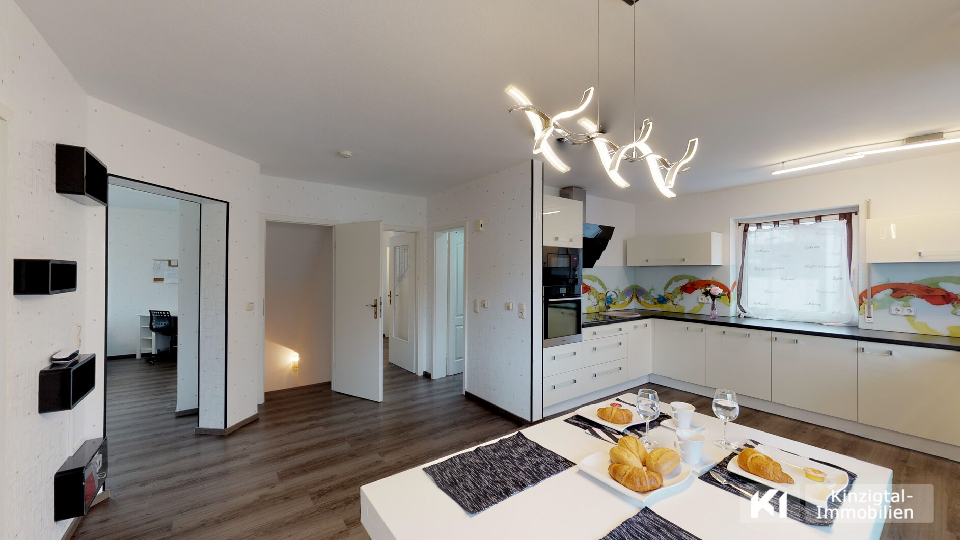 ... Der Frühstückstisch ist schon gedeckt