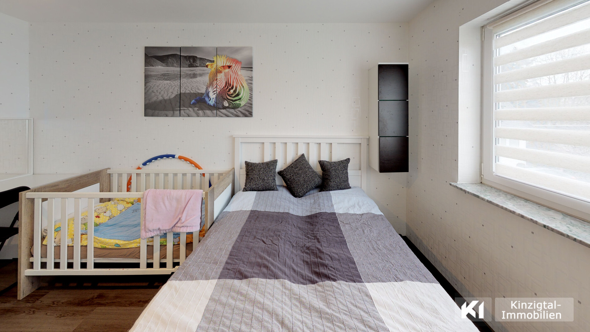 ... Platz für ein Doppelbett