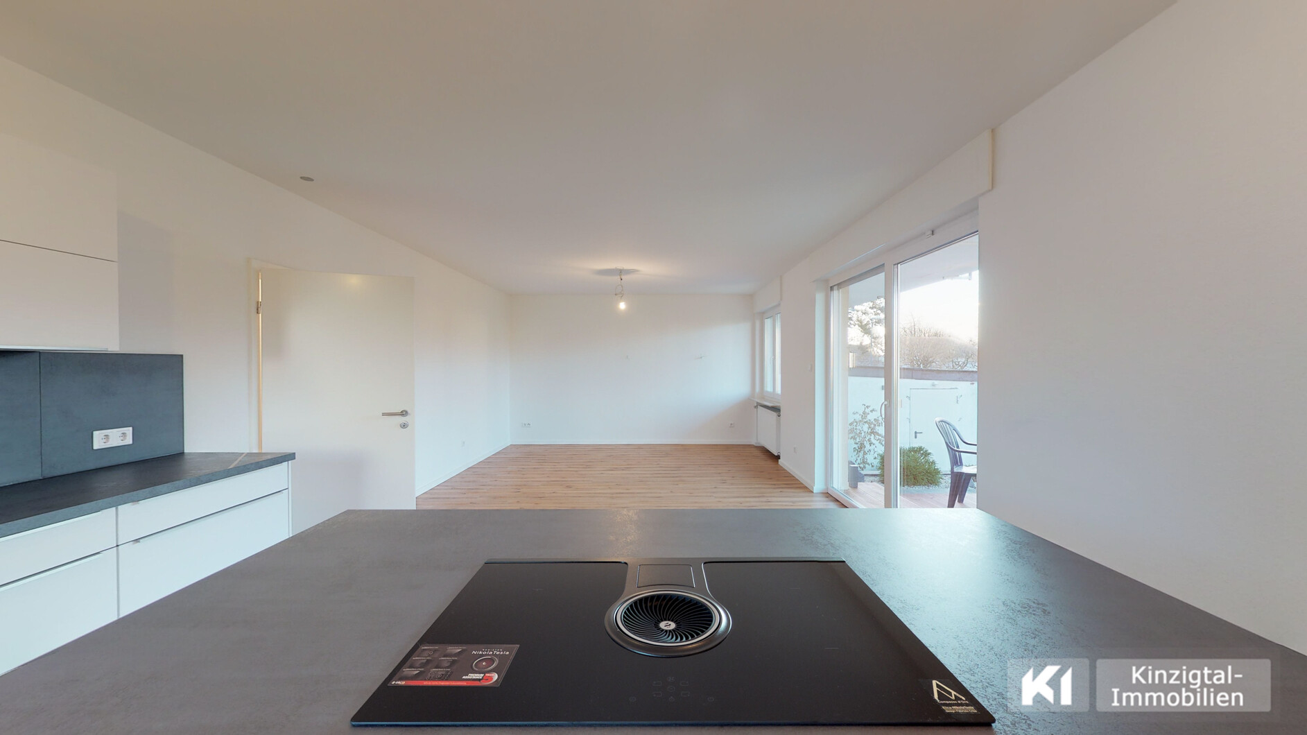 ... mit großer Kochinsel