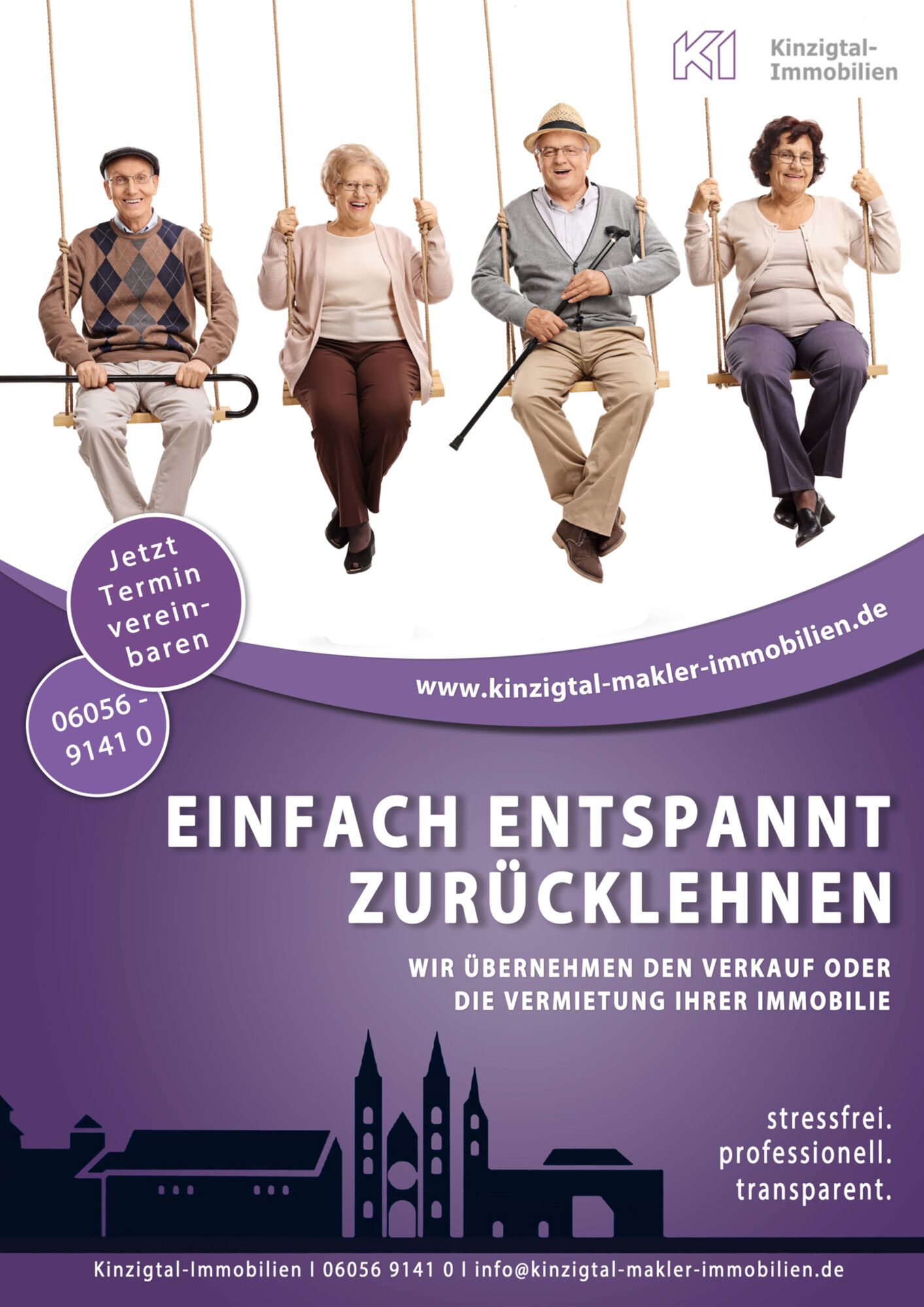 Einfach entspannt zurücklehnen