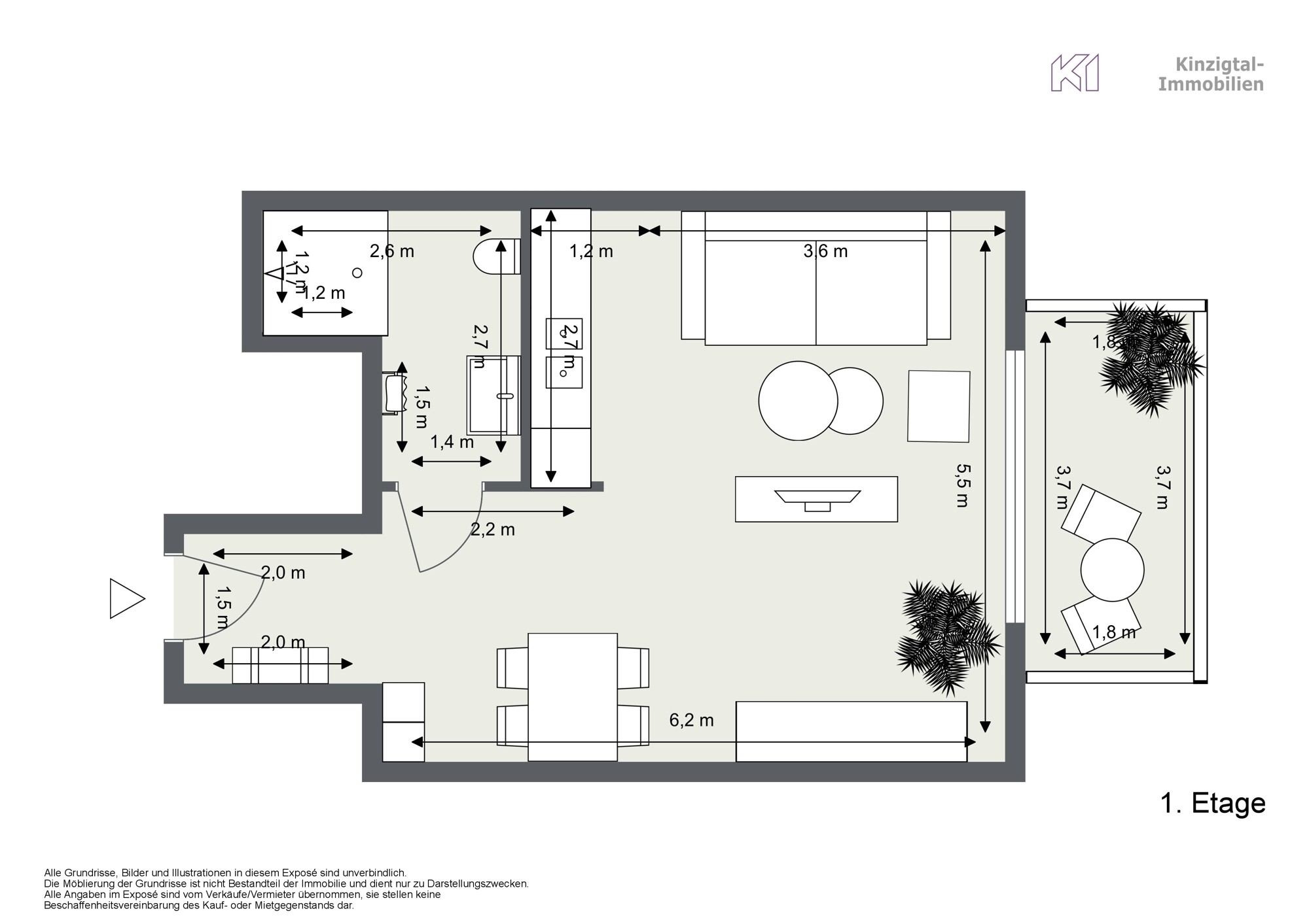 Objekt_221039 - 1. Etage - 2D Floor Plan