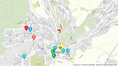 Geolyzer Kartenausschnitt