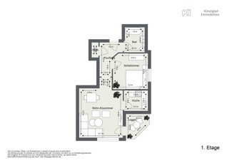 221042 - 1. Etage - 2D Floor Plan
