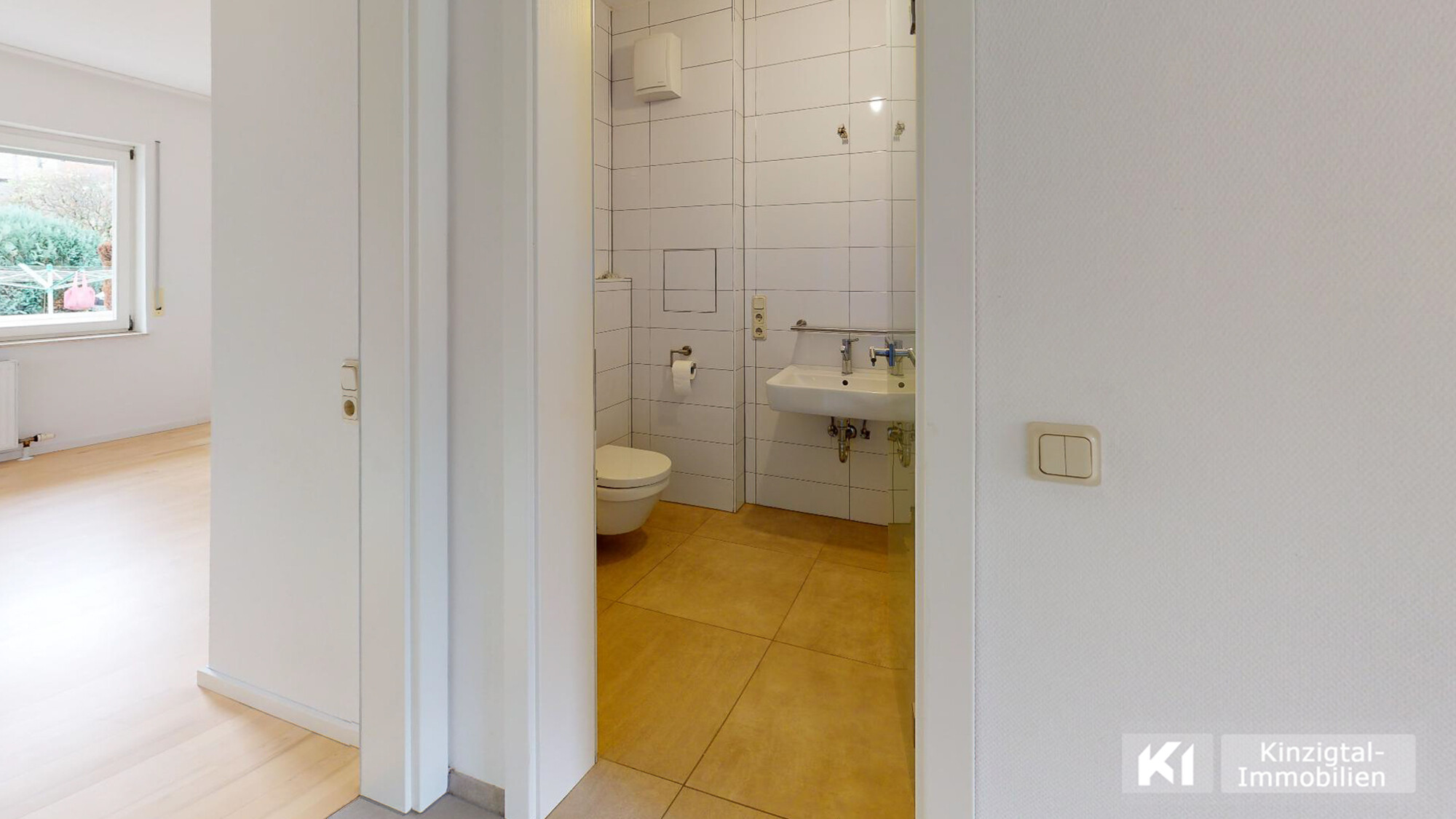 ...hier betreten Sie das Badezimmer